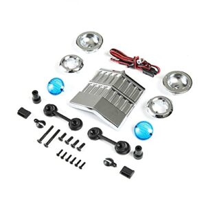 losi front led lights and grill set son uva diggerlmt los240019 car/truck bodies wings & decals