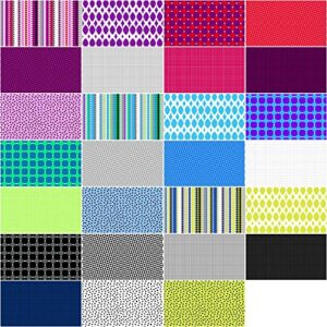 Christa Watson Gridwork Strip-Pies 40 2.5-inch Strips Jelly Roll Benartex