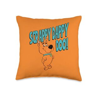 scooby-doo scrappy doo throw pillow, 16x16, multicolor