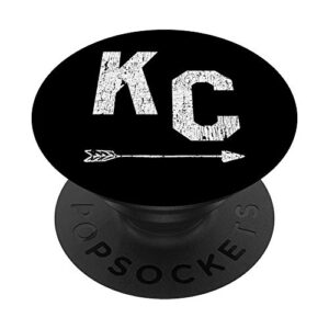 kc kansas city popsockets popgrip: swappable grip for phones & tablets