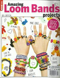 amazing loom bands projects magazine, 100% unofficiale issue, 2014 uk