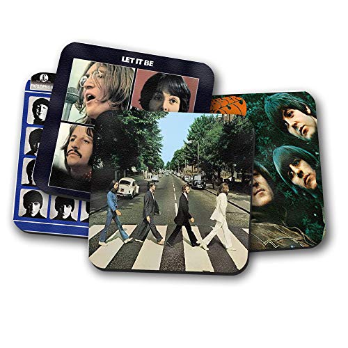 Beatles Album Cover Reproduction Coasters Musician Gift Rock and Roll Fan