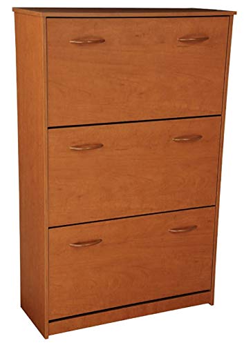 Venture Horizon Triple Shoe Cabinet Cherry