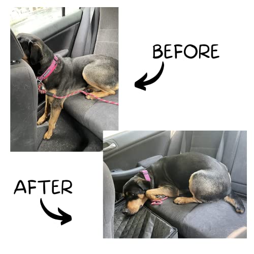 Back Seat Dog Extender and Car Storage | Prevents Your Dog from Falling Off The Backseat While Driving