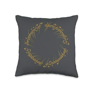 new line cinema the lord one ring throw pillow, 16x16, multicolor