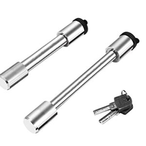 MAXXHAUL 50526 Stainless Steel Locking Hitch Pin Set for 50246 Aluminum Adjustable Ball Mount