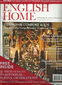 english home magazine, a traditional christmas november/december, 2012#77