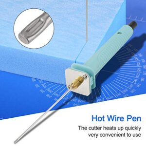 Hot Wire Pen, Styrofoam Cutting Pen Styrofoam Cutting Hot Pen Hot Wire Foam Cutter, Heat Up Quick Advertising Words Making for(10cm(7.5v 2.5A))