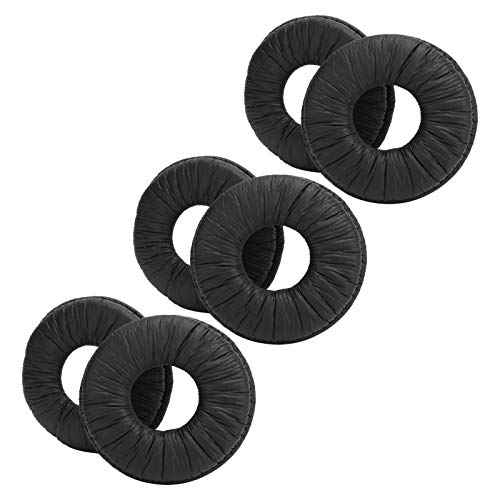 Lazmin112 3 Pairs Ear Pads, Replacement Headset Cushion Cover Fit for Sony MDR‑ZX100 ZX300 V150 V250 Headphone