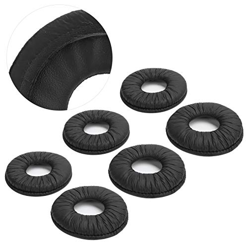 Lazmin112 3 Pairs Ear Pads, Replacement Headset Cushion Cover Fit for Sony MDR‑ZX100 ZX300 V150 V250 Headphone