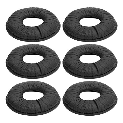 Lazmin112 3 Pairs Ear Pads, Replacement Headset Cushion Cover Fit for Sony MDR‑ZX100 ZX300 V150 V250 Headphone