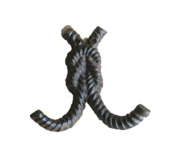 MIDWEST CRAFT HOUSE 5 Cast Iron Coat Hooks Western Country Farmhouse Look