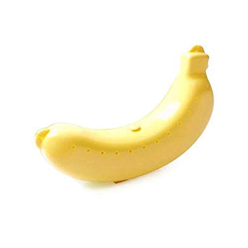 1PC BPA-Free Cute Banana Case Protector Box Container Trip Outdoor Lunch Fruit Storage Box Holder Banana Trip Outdoor Travel Storage Box-randomcolor