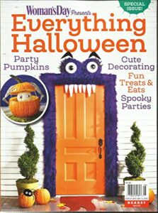 woman's day presents magazine, everything halloween special issue, 2018