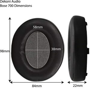 Dekoni Audio Replacement Ear Pads for Bose 700 ANC Headphones – Choice Leather