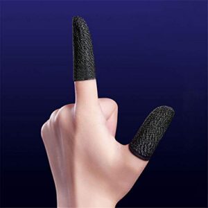 Mobile Game Controller Finger Sleeve Sets [12 pcs],Anti-Sweat Breathable Touchscreen Finger Sleeve for Mobile Phone Games
