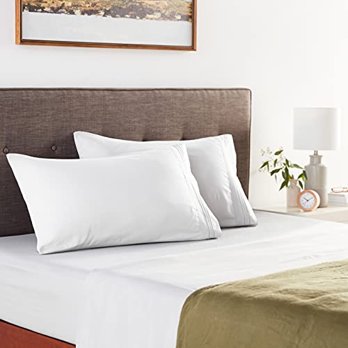 Queen Size Bed Sheets - Breathable Luxury Sheets with Full Elastic & Secure Corner Straps Built In - 1800 Supreme Collection Soft Deep Pocket Bedding, Sheet Set, EXTRA DEEP pocket - Queen, Silver