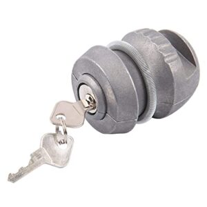 NC Universal Hitchlock Trailer Anti-Theft Trailer Hitch Coupling Lock Tow Ball Lock Caravan Lock