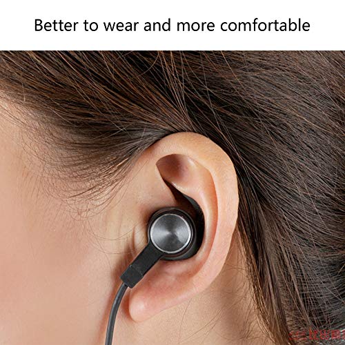 Sara-u 6Pcs Earbuds Cover in-Ear Tips Soft Silicone Skin Earpiece Ear Hook Buds Replacement Compatible for Hua-wei XSport/Honor AM61 Sports Bluetooth Headset