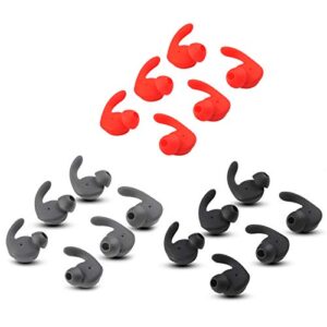Sara-u 6Pcs Earbuds Cover in-Ear Tips Soft Silicone Skin Earpiece Ear Hook Buds Replacement Compatible for Hua-wei XSport/Honor AM61 Sports Bluetooth Headset