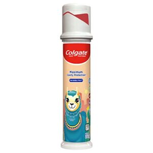 Colgate Kids Toothpaste with Anticavity Fluoride, Llama, ADA-Accepted Fluoride Toothpaste, 4.4 Ounce Pump, Pack of 6