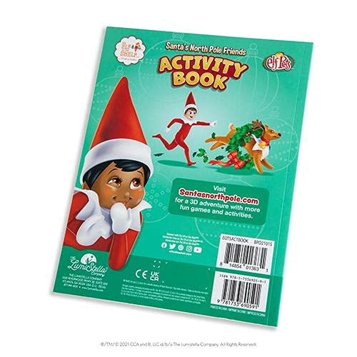 The Elf on the Shelf Santa's North Pole Friend Activity Book