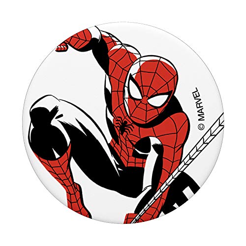 Marvel Spider-Man Two-Tone Variant Cover PopSockets PopGrip: Swappable Grip for Phones & Tablets