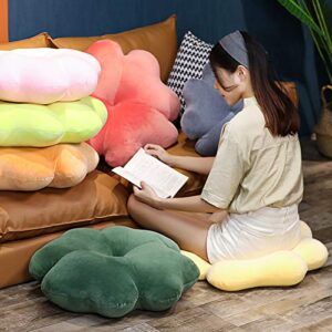 KEZHUYING Four-Leaf Clover Pillow Household Throw Pillow Decoration (Green)