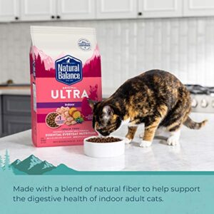 Natural Balance Original Ultra Indoor Chicken & Salmon Meal Cat Food | Dry Food for Indoor Adult Cats | 6-lb. Bag