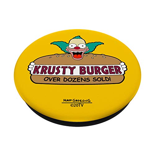 The Simpsons Krusty the Clown Burger PopSockets Swappable PopGrip