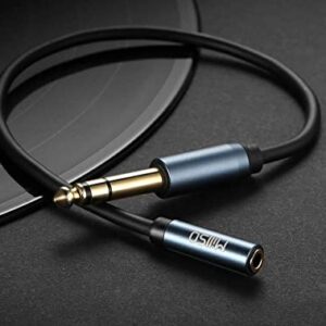 MillSO Bundle 1/4 to 3.5mm Headphone Adapter TRS for Amplifiers, Guitar, Keyboard Piano, Home Theater, Mixing Console, Headphones