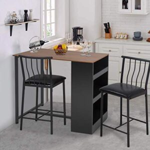 FDW Dining Table Set Kitchen Table and Chairs Dining Room Table Set for Small SpacesDining Table for 2 Modern Home Furniture Rectangular