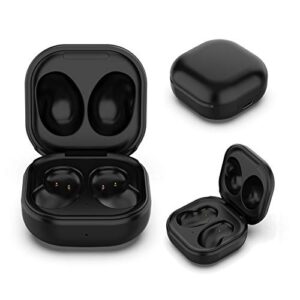 rinetics charging case replacement compatible with galaxy buds live, charger case for samsung galaxy buds live sm-r180(wired charging only, earbuds not included, black color)
