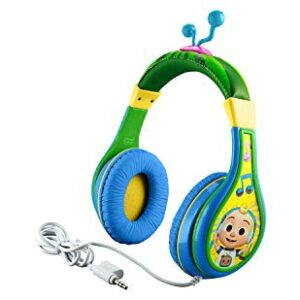 eKids Cocomelon Wired Headphones for School, Home or Travel, Includes Share Port