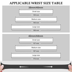 Unnite Stretchy Solo Loop Bands Compatible for Apple Watch Band 38mm 40mm 41mm 42mm 44mm 45mm, Silicone Sports Band Elastic Replacement Wristband for iWatch Series SE/8/7/6/5/4/3/2/1 Women Men