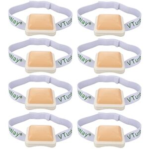 8 pack injection pad-plastic intramuscular, injection training pad for nurse, medical students training practice pad