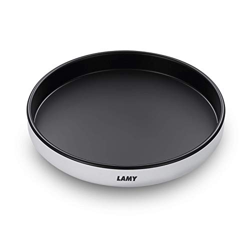 LAMY Lazy Susan Organizer Kitchen Organization, 10 Inch Lazy Susan Turntable for Cabinet, Pantry, Refrigerator and Table, Black