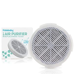 frida baby replacement filter for 3-in-1 air purifier with activated carbon filter to remove odors, air pollution & more