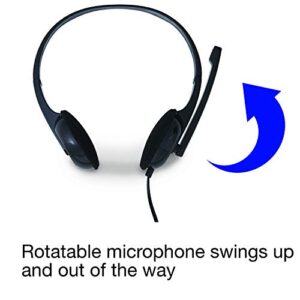 Verbatim Stereo 3.5mm Headset with Microphone