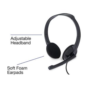 Verbatim Stereo 3.5mm Headset with Microphone