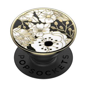 ​​​​popsockets: phone grip with expanding kickstand: pop socket for phone - enamel wild flowers