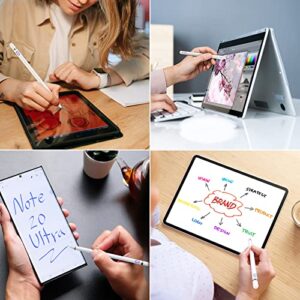 Stylus Pen Touch Screen Pencil: Active Stylus Pens Compatible for Apple iPhone iPad HP DELL Tablet Phone Laptop Chromebook Kindle Fire - Fine Point Digital Capacitive Drawing Pencil