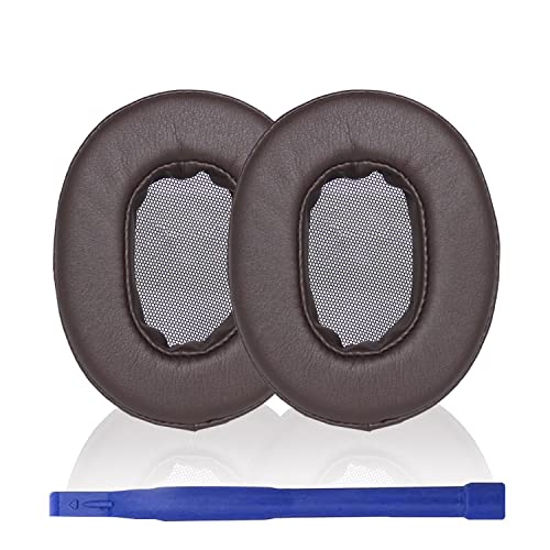 MDR-1A Earpads Replaceable Earmuffs Ear Pad Ear Cushion Repair Parts are Compatible with Sony MDR-1A/1A-DAC /1A-BT Headphones（Dark Brown）