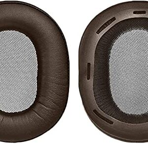 MDR-1A Earpads Replaceable Earmuffs Ear Pad Ear Cushion Repair Parts are Compatible with Sony MDR-1A/1A-DAC /1A-BT Headphones（Dark Brown）