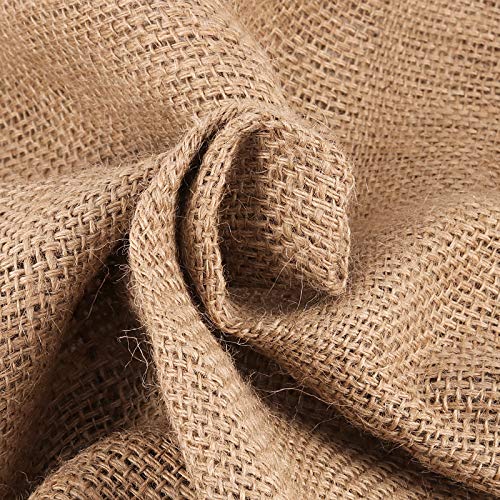 HAKZEON 5 PCS Burlap Bags, 40x24 Inch Burlap Potato Sacks Race Bags for Adults and Kids, Reusable Sturdy Storage Bags for Home and Gardening, Made of 100% Jute, Birthday Party Game Bags