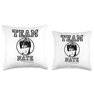 Gossip Girl Team Nate Throw Pillow, 16x16, Multicolor