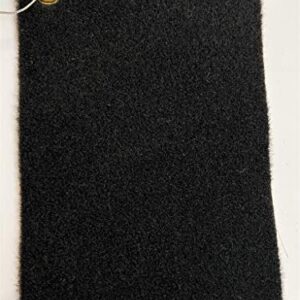 USA Fabric Store 3 Yards Black Auto One Premium Automotive Carpet Upholstery Fabric 80"W 18 Oz.