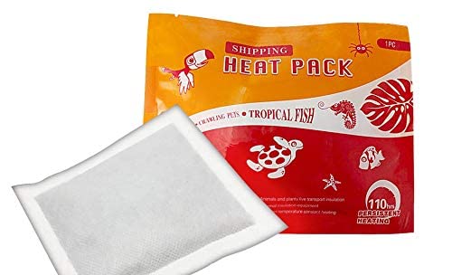 MaxxHeat 110 Hour Shipping Heat Pack - 1, 10, 60 Count Packs Available| Extended Heat for Marine Animals, Insects, Coral, Fish, Invertebrates, Flowers, and Plants | Tropical Fish