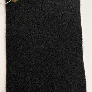 USA Fabric Store 5 Yards Black Auto One Premium Automotive Carpet Upholstery Fabric 80"W 18 Oz.
