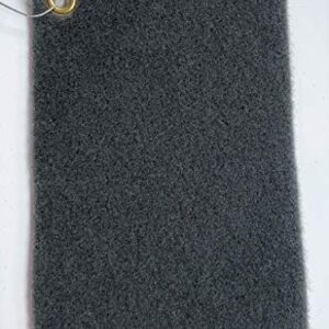 USA Fabric Store Dark Gray Auto One Premium Automotive Carpet Upholstery Fabric 80"W 18 Oz. by The Yard